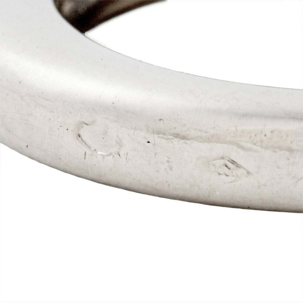 CARTIER Authentic 18k Silver Diamond Ring #52 - Picture 6 of 9